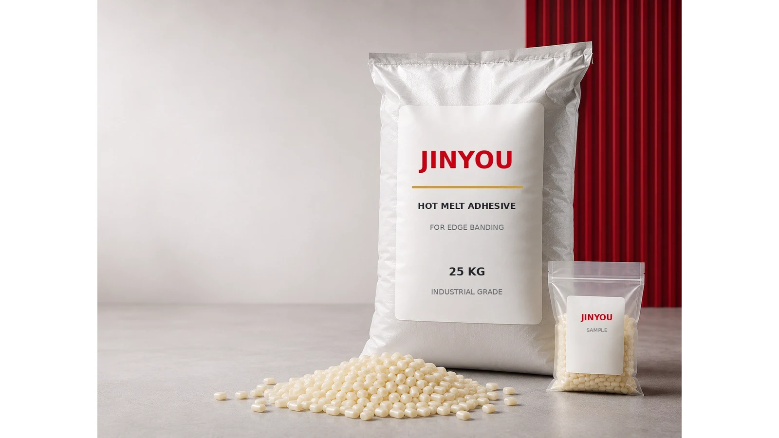 High-Temperature Edge Banding Hot Melt Adhesive from JINYOU China reference 1