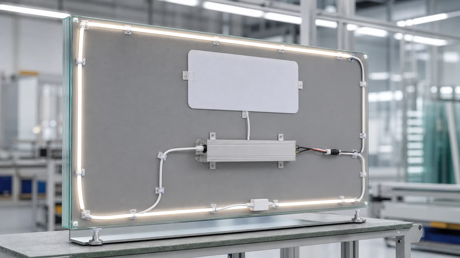 LED-подсветки, обогрева, датчиков и производства зеркал для ванной